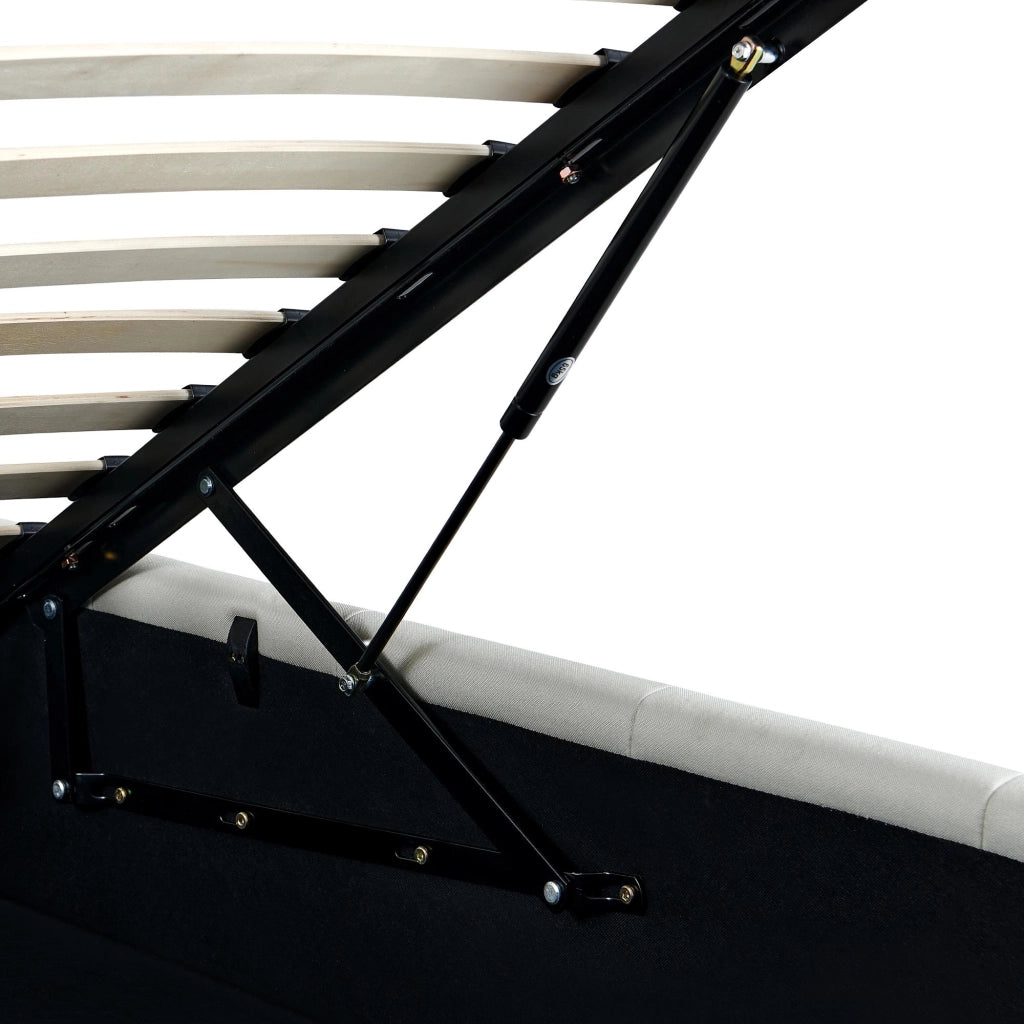 Letto Ladia tessuto 160x200 cm 2