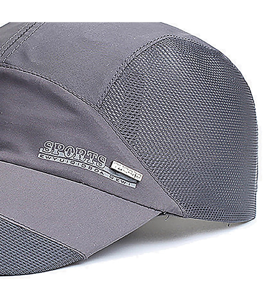 CAPPELLINO - VISIERA LUNGA MODERNA | Asciugatura Rapida Unisex | Visiera 3D con Rete | Ventilato, Ultra Leggero, Regolabile