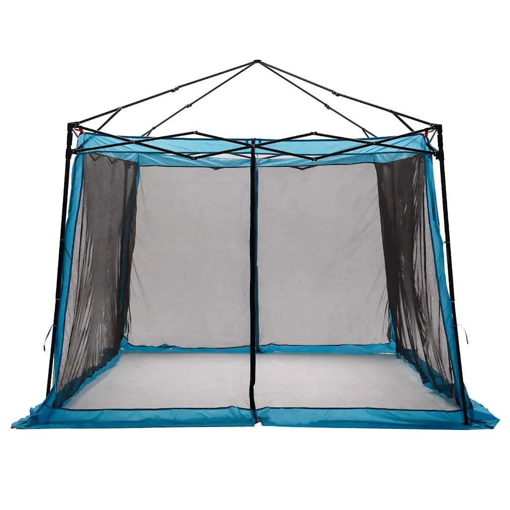 Tenda interna con tetto-Tenda da campeggio Blu 303 x 303 x 196 cm taffet¨¤
