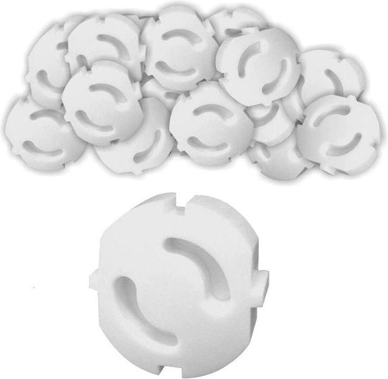Blocco Interruttore Protezione per Bambini - 10/20 pezzi - Interruttore Protezione Bianco