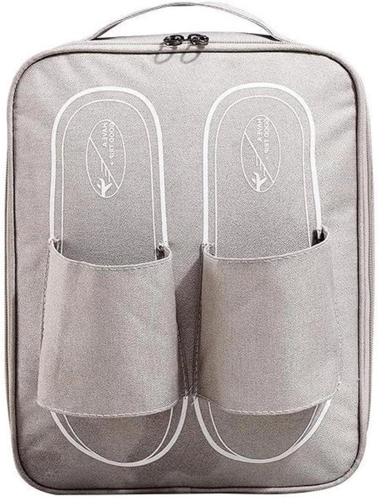 Organizzatore di accessori per scarpe unisex in grigio con finestra per uso domestico