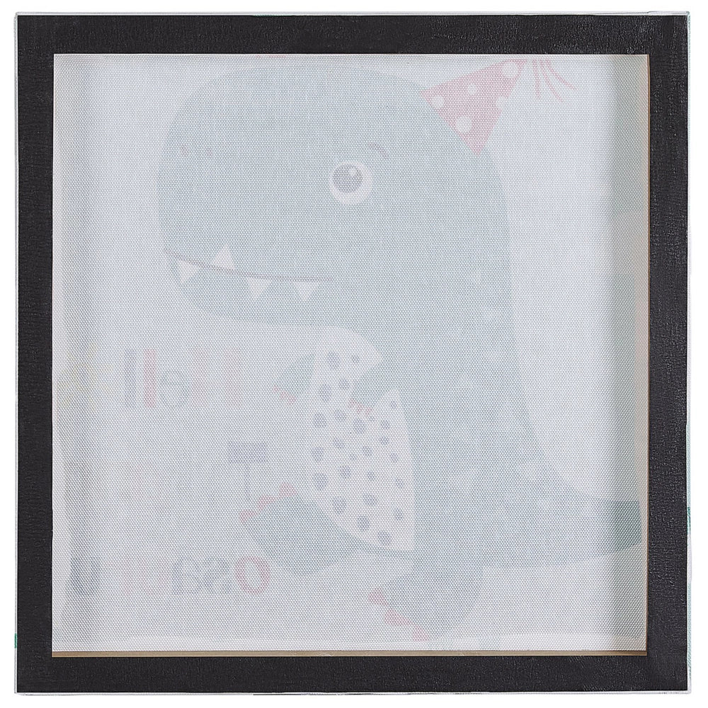 Set di 3 stampe su tela Multicolore 30 x 30 cm Dinosauri Nursery Kids Room Decor