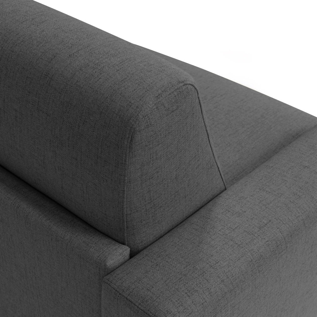 Nixon Divano letto c/mat. H 20 cm 200 cm (mat. 140x197) Antracite