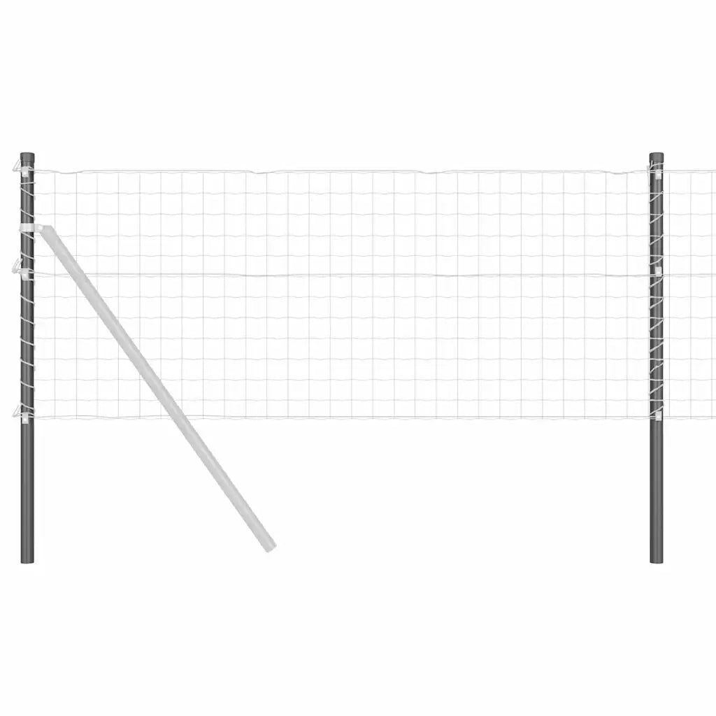 Palo della recinzione 2 pz Grigio 80 cm CFW7578389