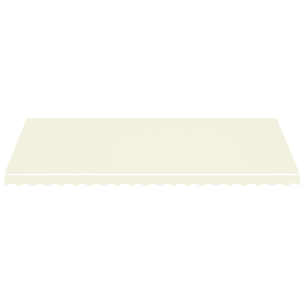 Tessuto di Ricambio per Tenda da Sole Crema 500x350 cm Poliestere 311932