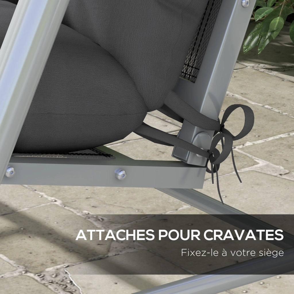 Set 4 Cuscini per Dondolo Giardino ¨C Xylo ¨C Seduta Schienale 2 Cuscini Decorativi Esterno