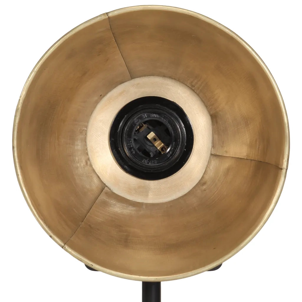 Lampada a Scrivania 25 W Ottone Anticato 17x17x50 cm E27 CFW7265836