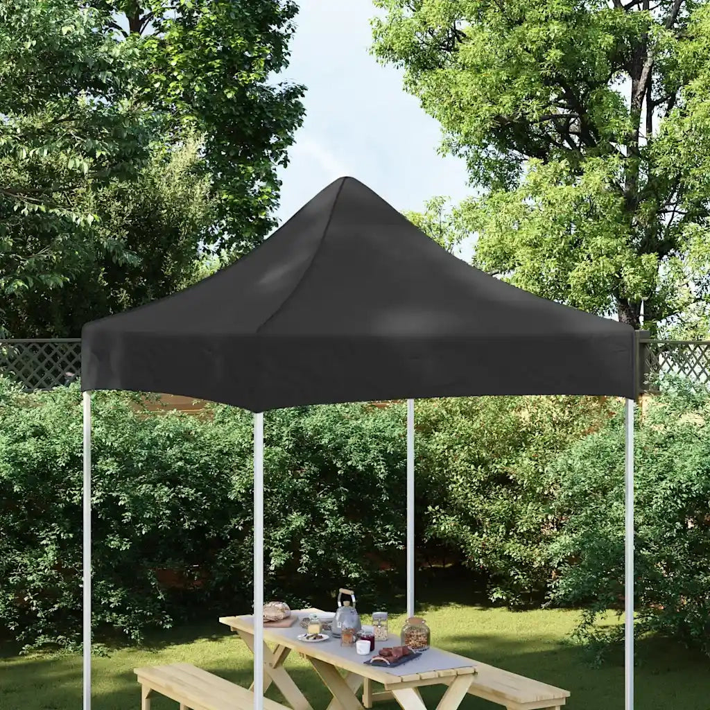 Tetto per Tendone per Feste 2x2 m Nero 270 g/m2 CFW8865580