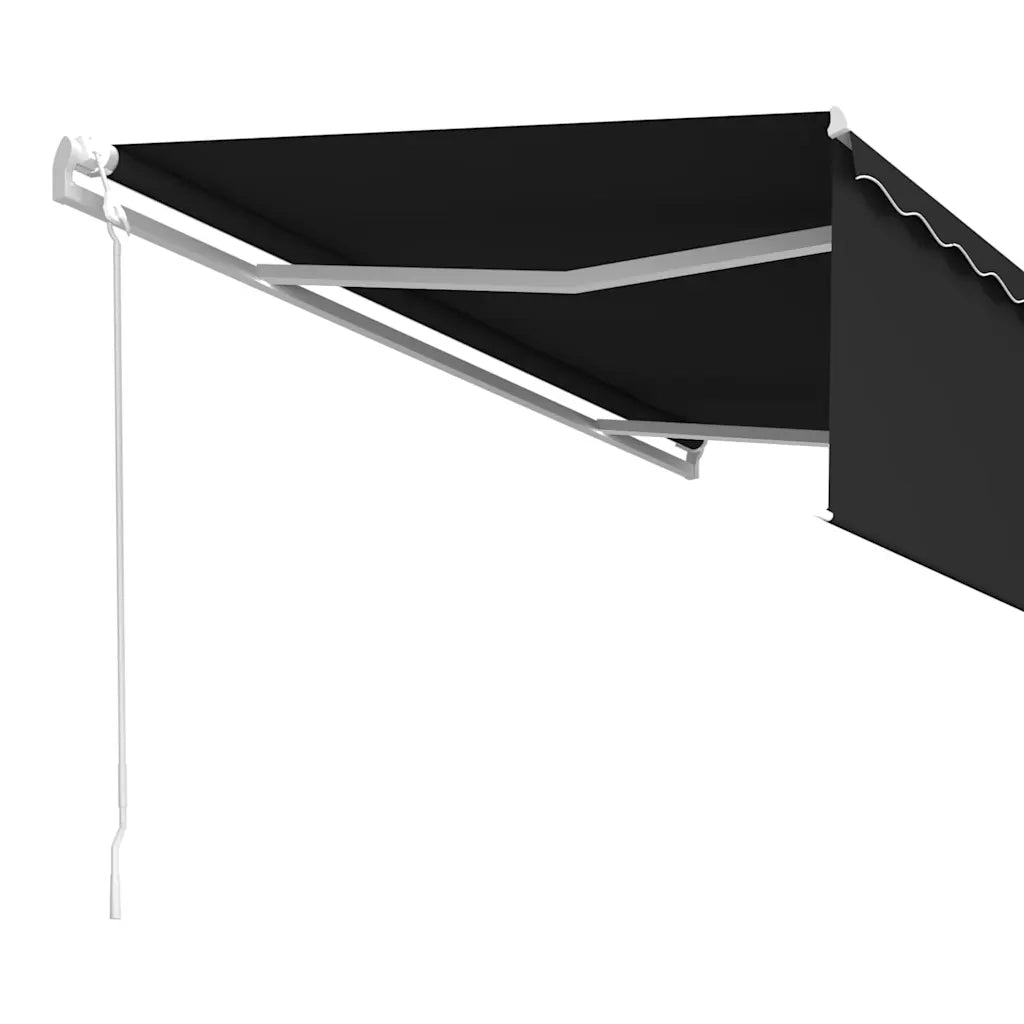 Tenda Sole Retrattile Automatica Parasole 5x3 m Antracite 3069349