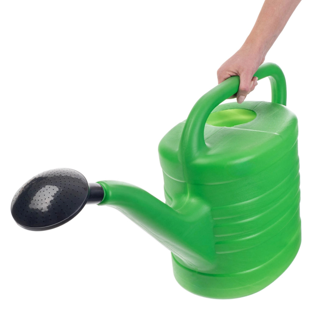 Annaffiatoio da giardino KADAX da 15 litri per uso domestico, in plastica, di grande capacità, ideale per innaffiare fiori e piante.