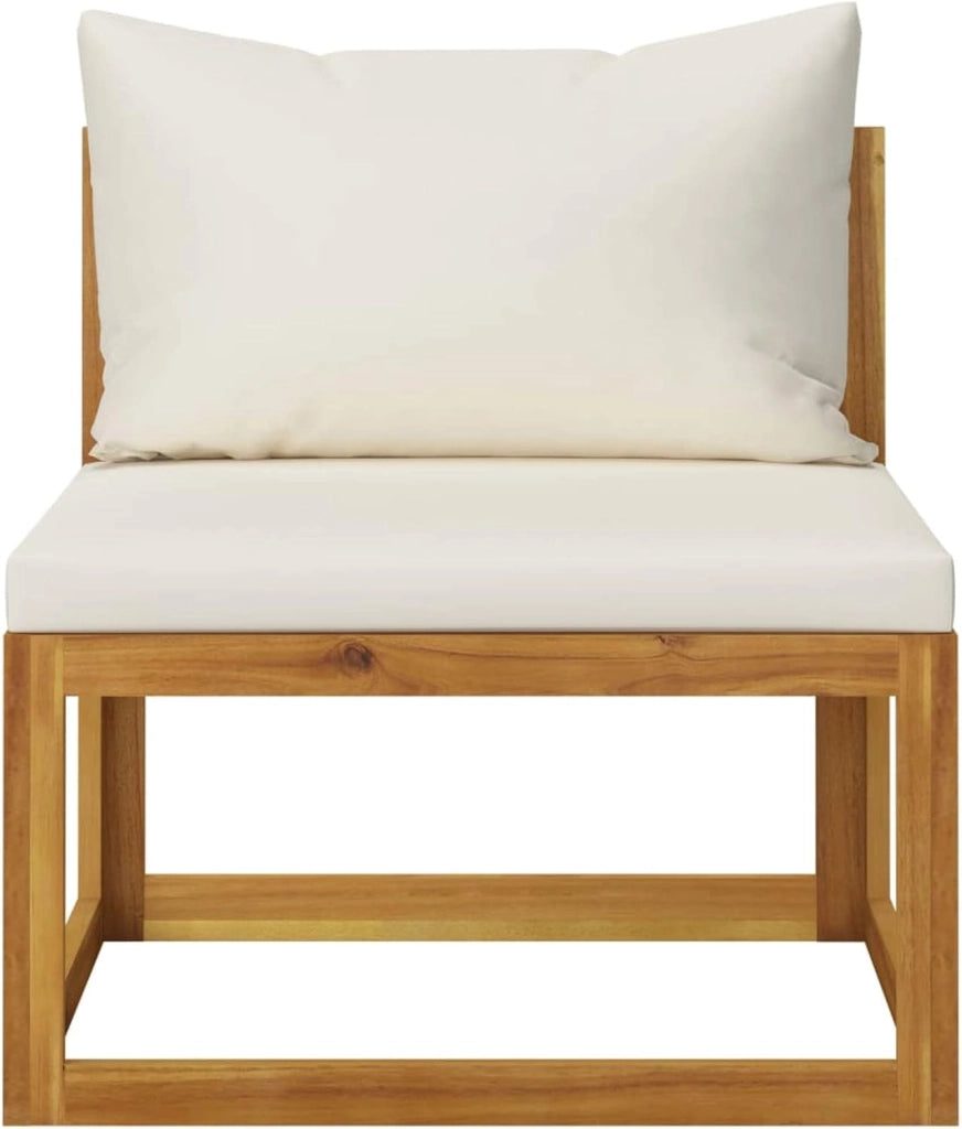 Set di mobili da giardino e cuscini, set da giardino, set da giardino, mobili da giardino, mobili da giardino esterni, set da giardino, divano da giardino, terrazza, 6 pezzi in legno massello
