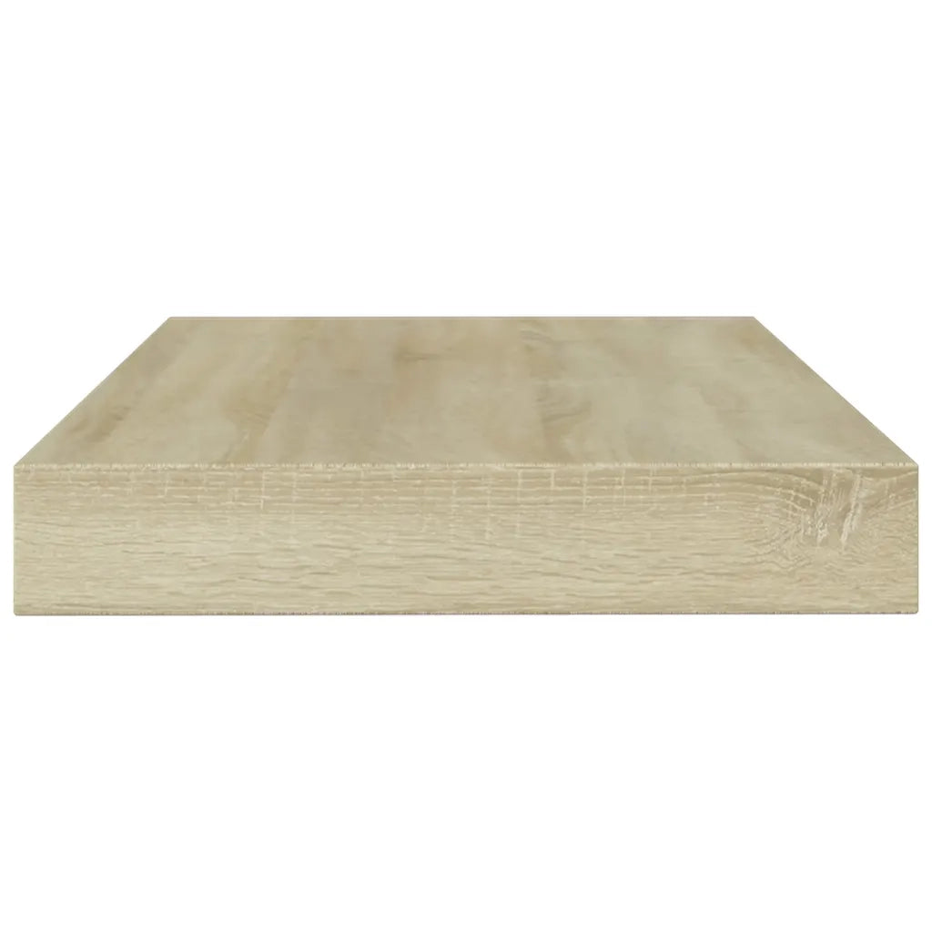 Ripiani per Libreria 4 pz-Scaffale per Libri Rovere Sonoma 100x10x1,5cm Multistrato