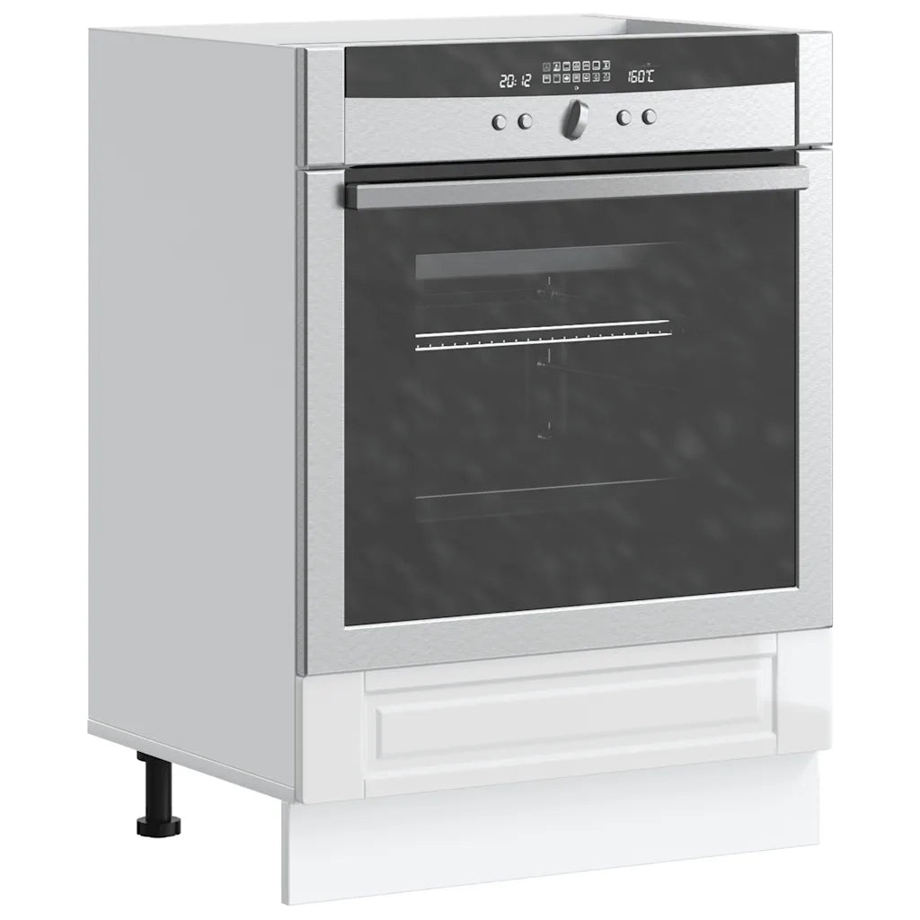 Pensile da cucina | Armadio per Forno Porto Bianco Lucido in Legno Multistrato