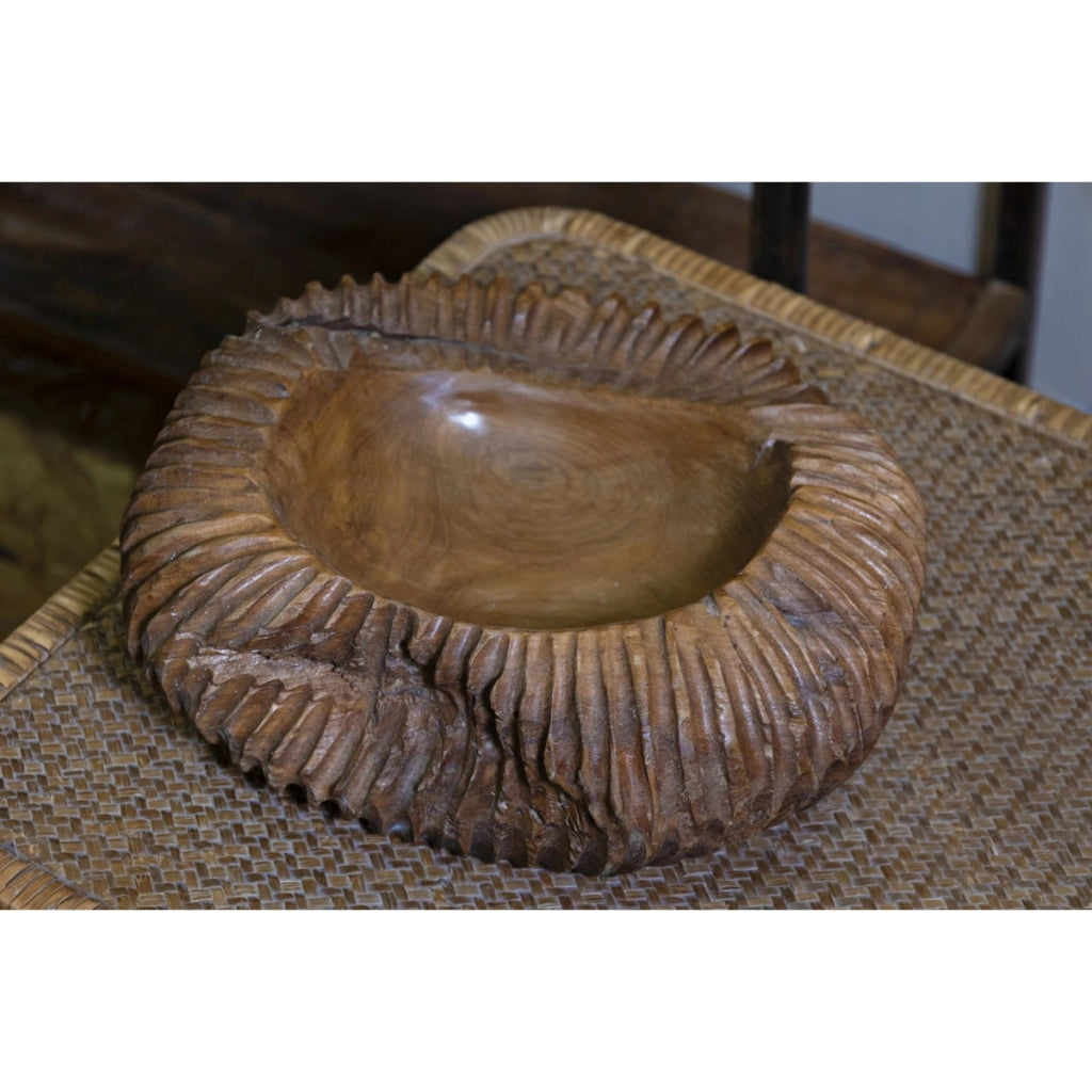 Vassoio Natura 16, Marrone, Legno, 32x32x11 cm