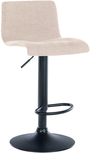 Sgabello Branford crema,Tessuto