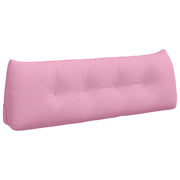 Cuscino per Schiena | Cuscino dorsale Rosa 140 x 24 x 50 cm Tessuto