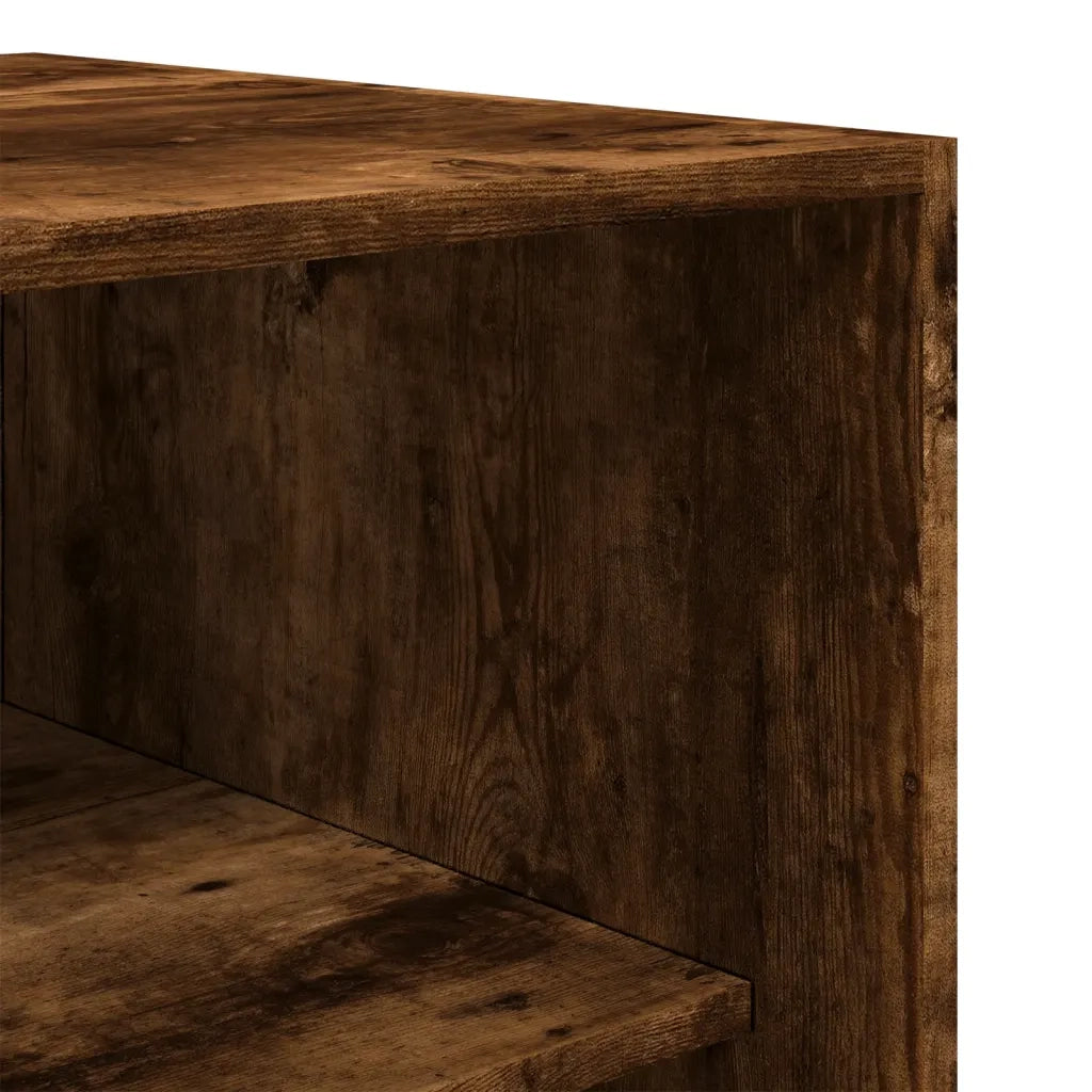 Armadio Rovere Fumo 100x50x200 cm in Legno Multistrato