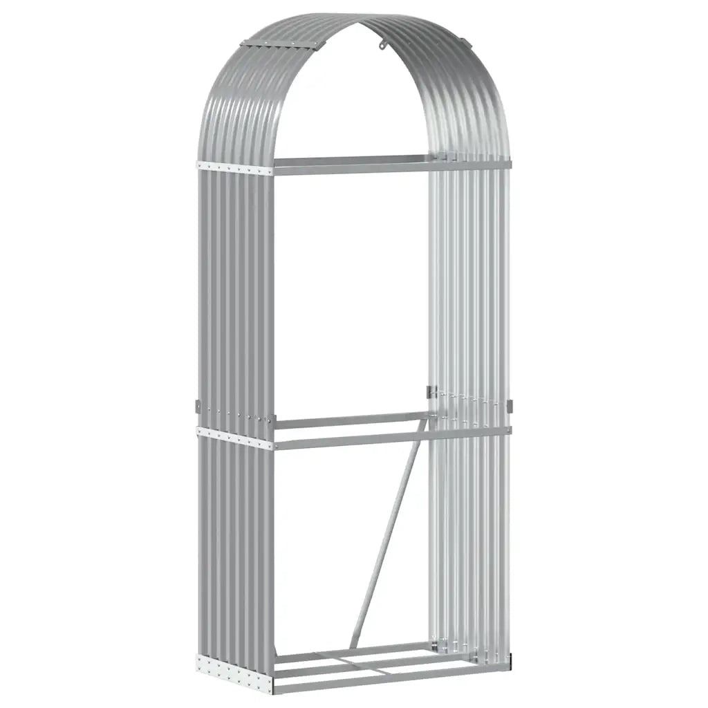 Portaceppi Grigio Chiaro 80x45x190 cm in Acciaio Zincatocod mxl 132963