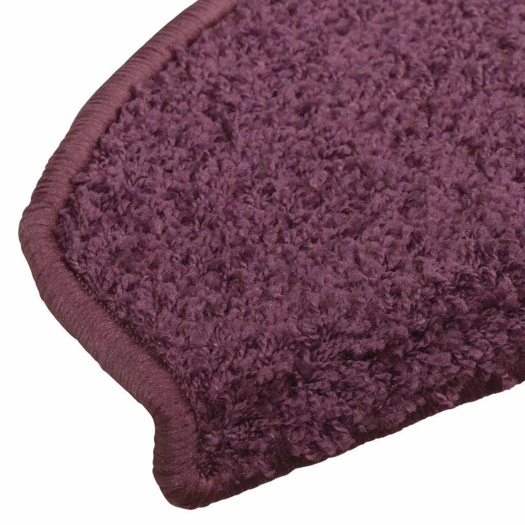 Tappetini per scale autoadesivi 15 pcs Viola scuro