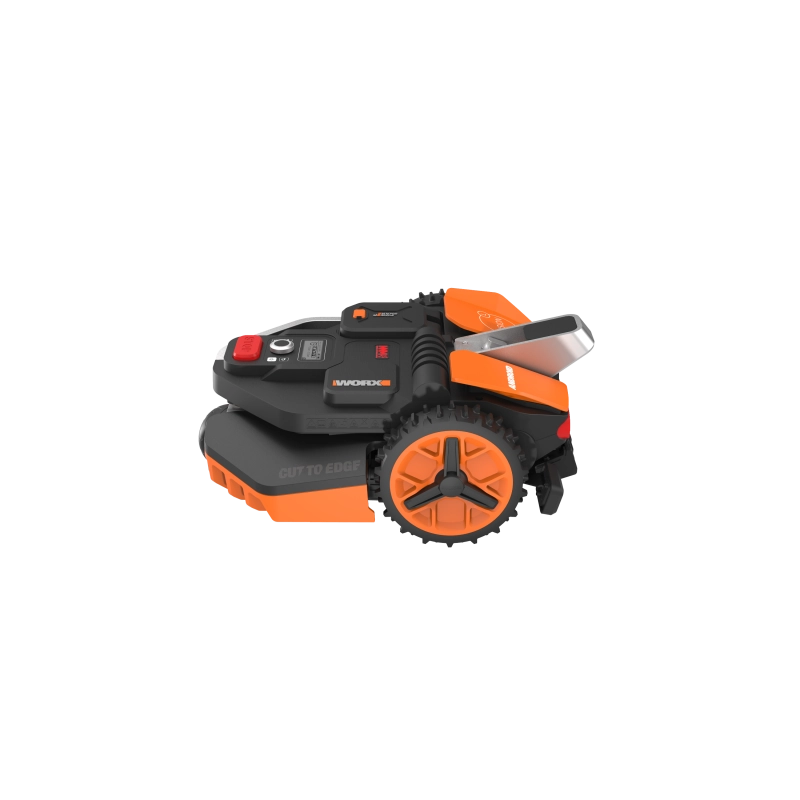 Robot rasaerba automatico WR213E Landroid Vision con videocamera AI per giardini fino a 1300 m² - Worx