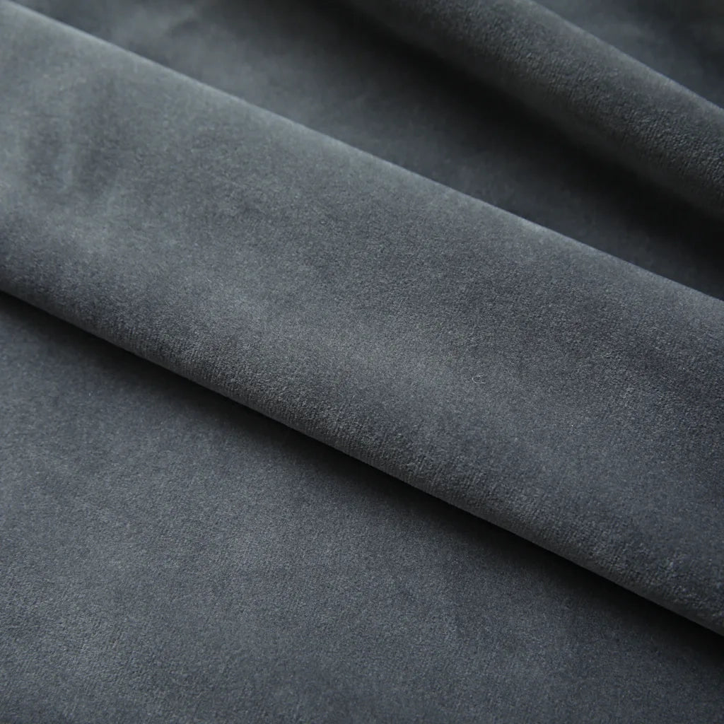 Tende Oscuranti con Ganci 2 pz Antracite in Velluto 140x225 cm 134501