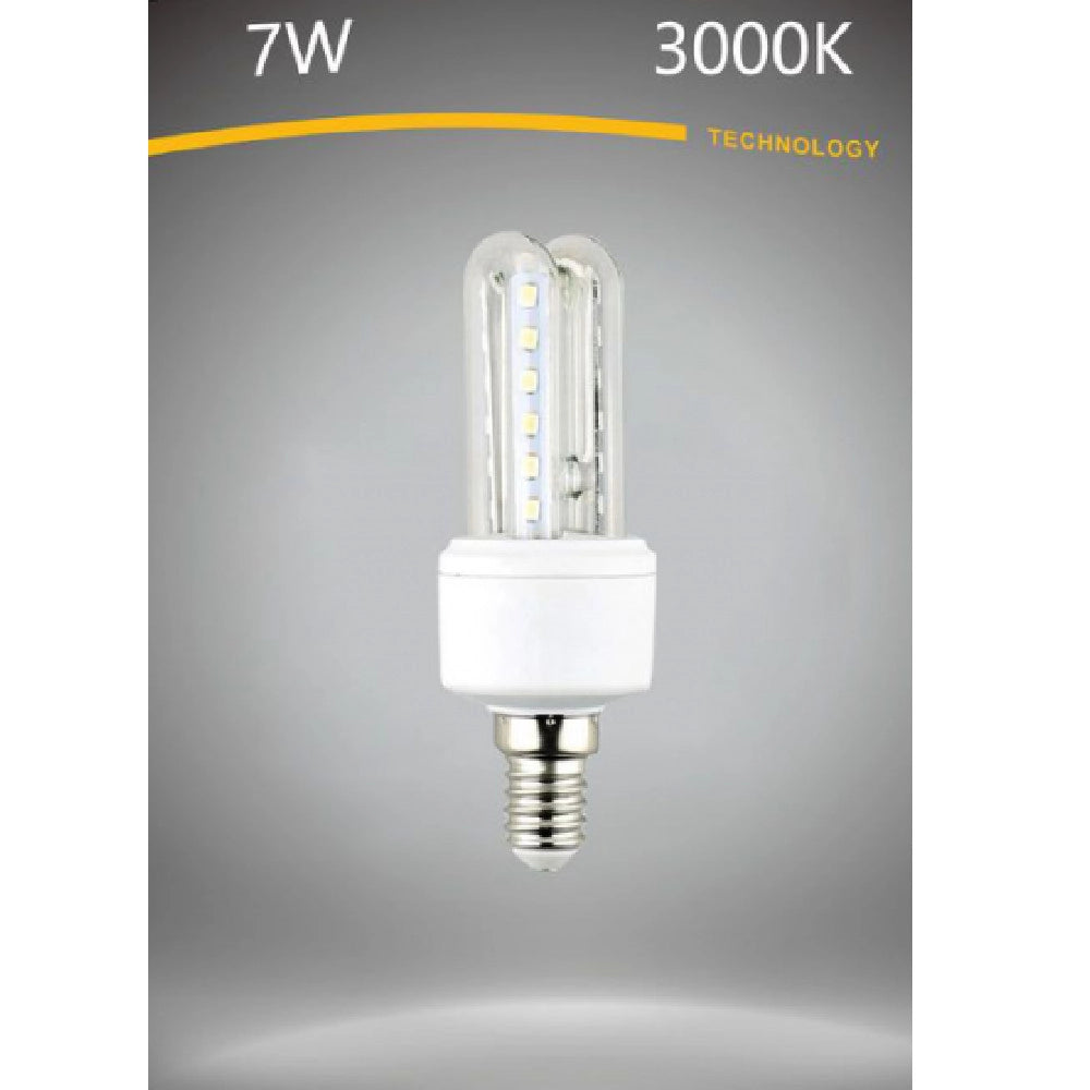 Trade Shop - Lampadina Led E14 7 W Bianco Caldo 3000k Freddo 6500k Naturale 4000k 2u-02t - -bianco Caldo      -