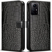 Custodia Premium in Pelle per Redmi Note 12S - Copertura a Scatto - Standard - Cartelle - Protezione Completa - Custodia per Smartphone
