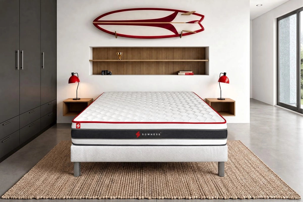 140x200 cm Materasso a molle insacchettate e memory foam - Energy