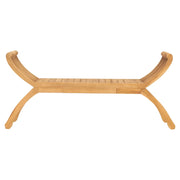 Panchina da Giardino 126 cm in Legno Massello di Teak 316150