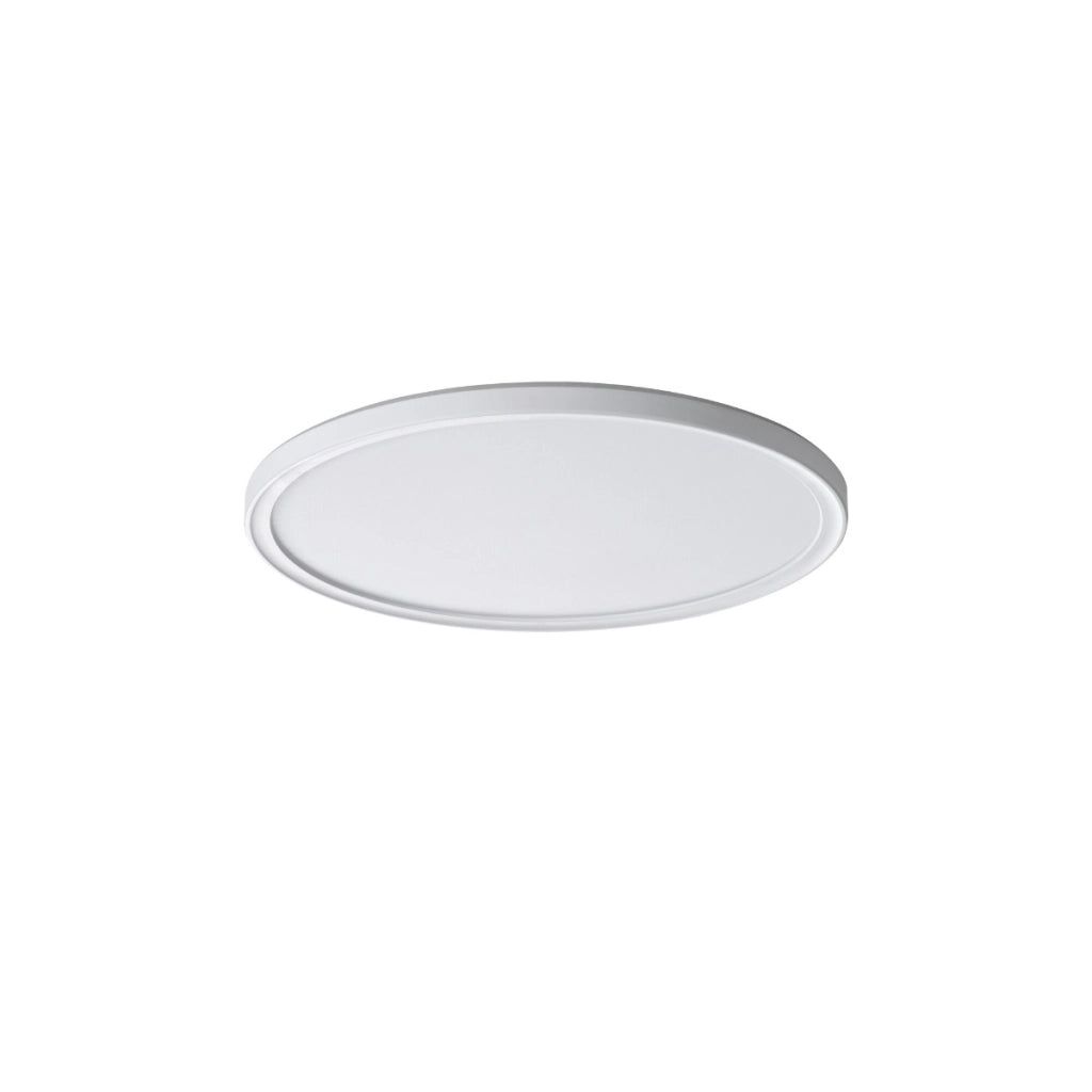 Plafoniera LED Kanlux Miledo bianca Ø22,5 CCT IP54
