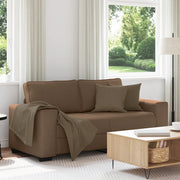 Divano a 2 Posti Marrone 180x77x82 cm in Tessuto 4105170
