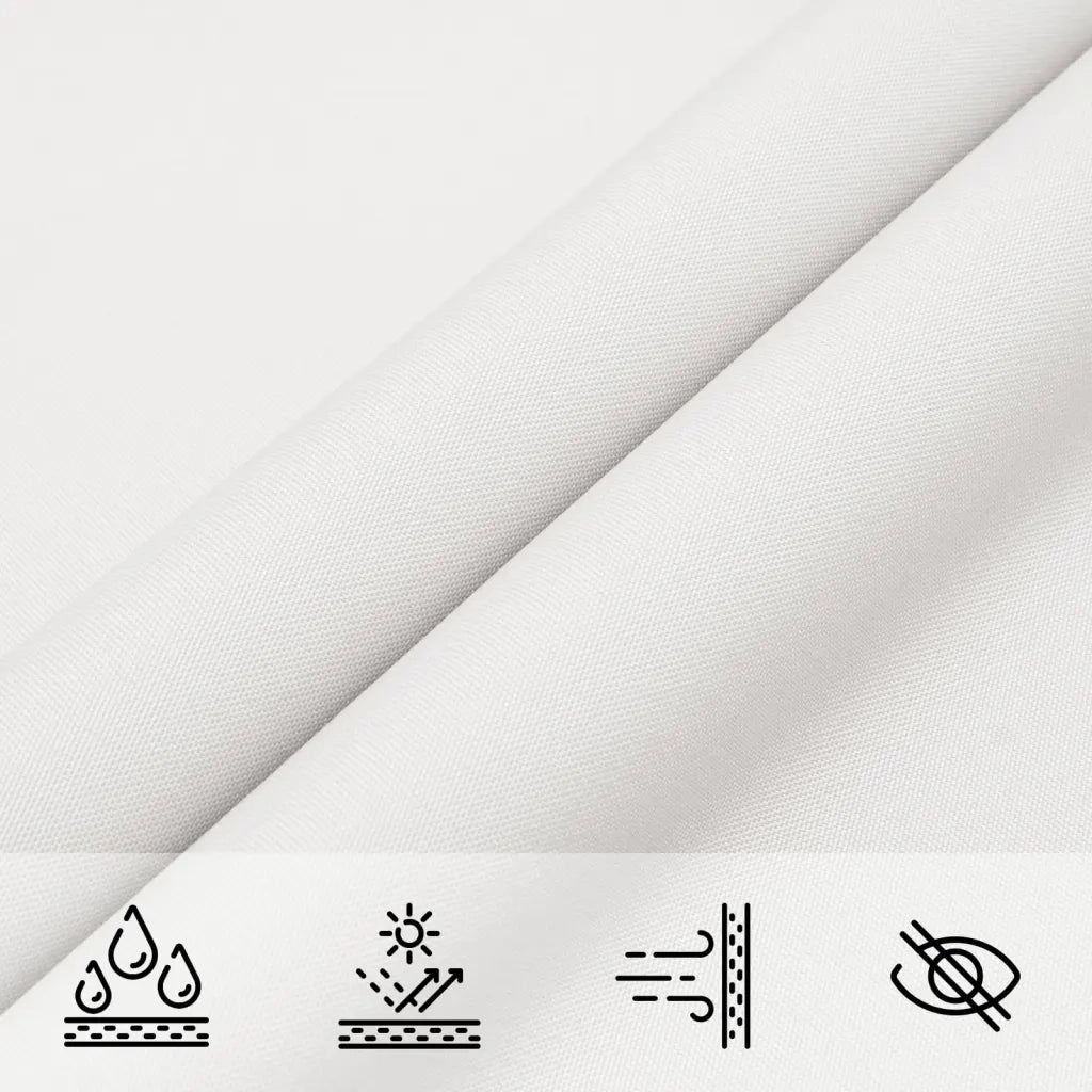 Vela Ombreggiante-Parasole a vela Oxford Triangolare 3x3x3 m Bianco