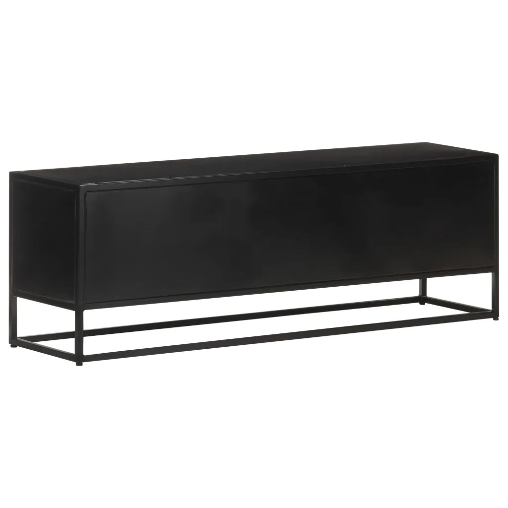 Mobile Porta TV 120x30x40 cm in Legno di Mango Grezzo cod mxl 16468
