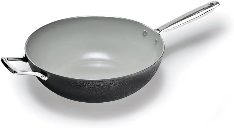 Moneta Wok 32cm 1m + 1 maniglia Armonia Finegres