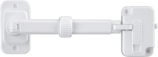 1 pezzo di protezione finestra in PVC, senza foratura richiesta, set di sicurezza per bambini, serratura per gatti, maniglia di finestra, dispositivo di fissaggio, protezione finestra sicura per bambini
