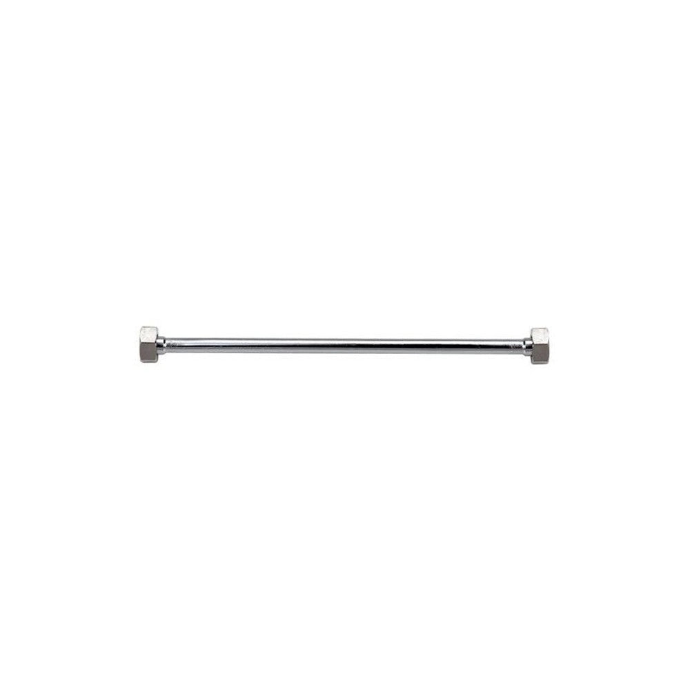 Tubo liscio in rame cromato d. 10 mm