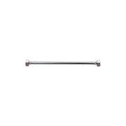 Tubo liscio in rame cromato d. 10 mm
