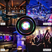 Set di impianti a LED colorati da 8 - Acrilico - Rondi - Idroimpermeabili - Modalità di illuminazione - Feste - Bar - Matrimoni - Festival