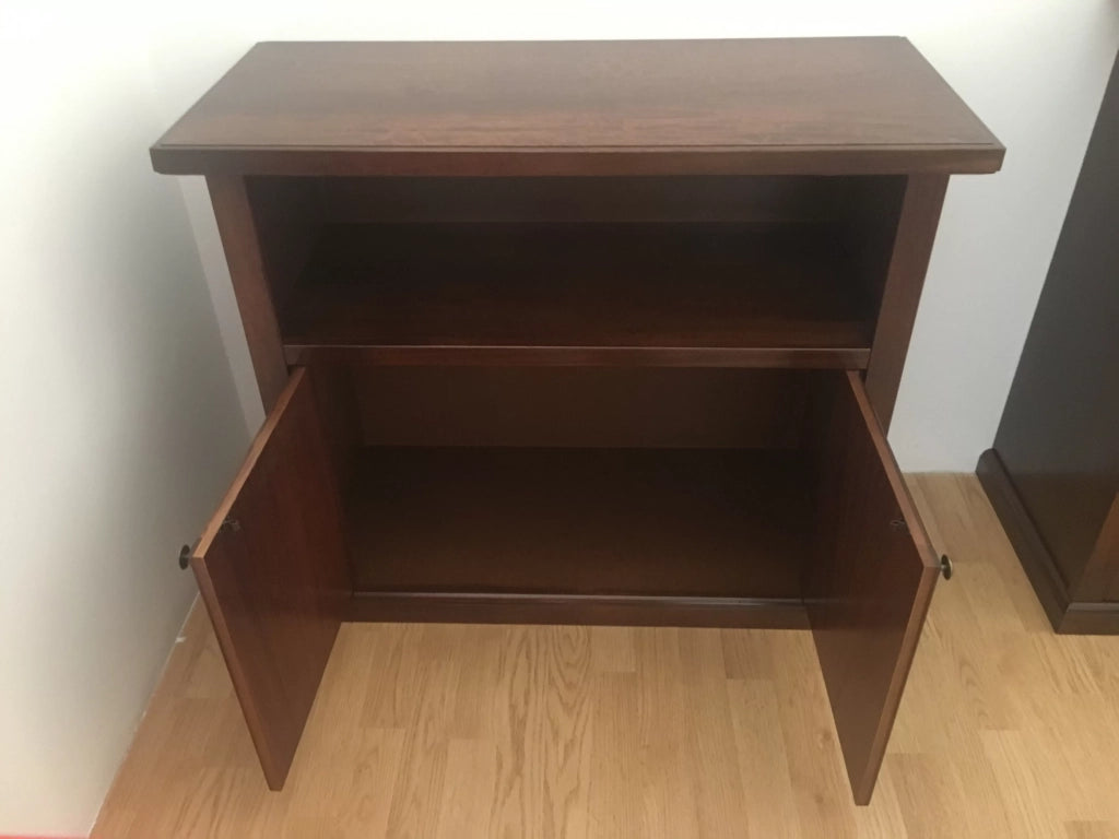 Mobile porta tv legno arte povera tinta noce 84x40x75 (377) - Mobili 2G