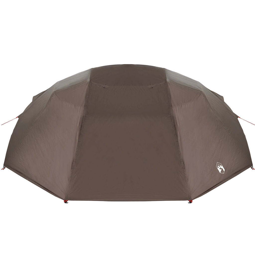 Tenda da pesca Marrone Poliestere 7-Persona Pieghevole