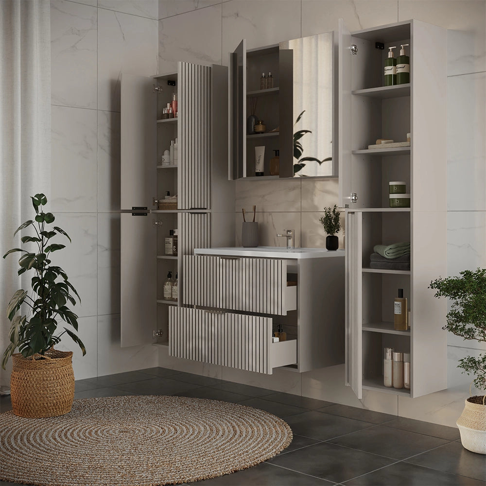 Vicco Set di mobili da bagno Cachemire 5 parti