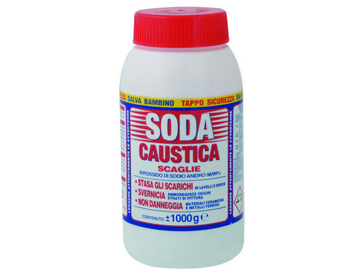 soda caustica a scaglie  kg. 1 cod:ferx.vit16303