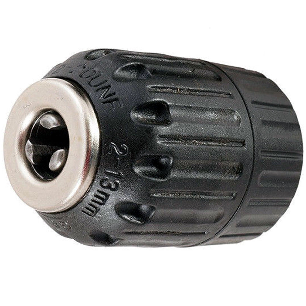 Trade Shop - Mandrino Autoserrante Autobloccante 2.0-13 Mm Per Trapano Avvitatore Reversibile -