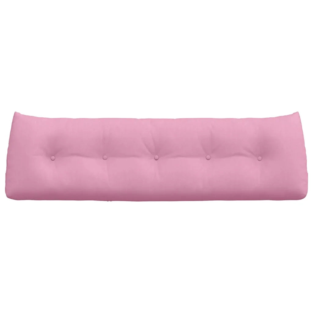 Cuscino per Schiena Rosa 160 x 24 x 50 cm Tessuto