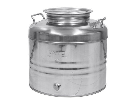 bidone per olio lt. 20 con predisposizione rubinetto cod:ferx.vit29538