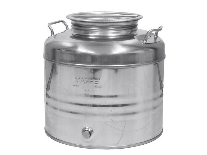 bidone per olio lt. 15 con predisposizione rubinetto cod:ferx.vit54367