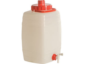 fustino per alimenti demetra con rubinetto e sfiato lt.15 (cm. 26x23x42 h) cod:ferx.vit52492