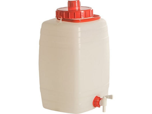 fustino per alimenti demetra con rubinetto e sfiato lt.10 (cm. 24x20x37 h) cod:ferx.vit52491