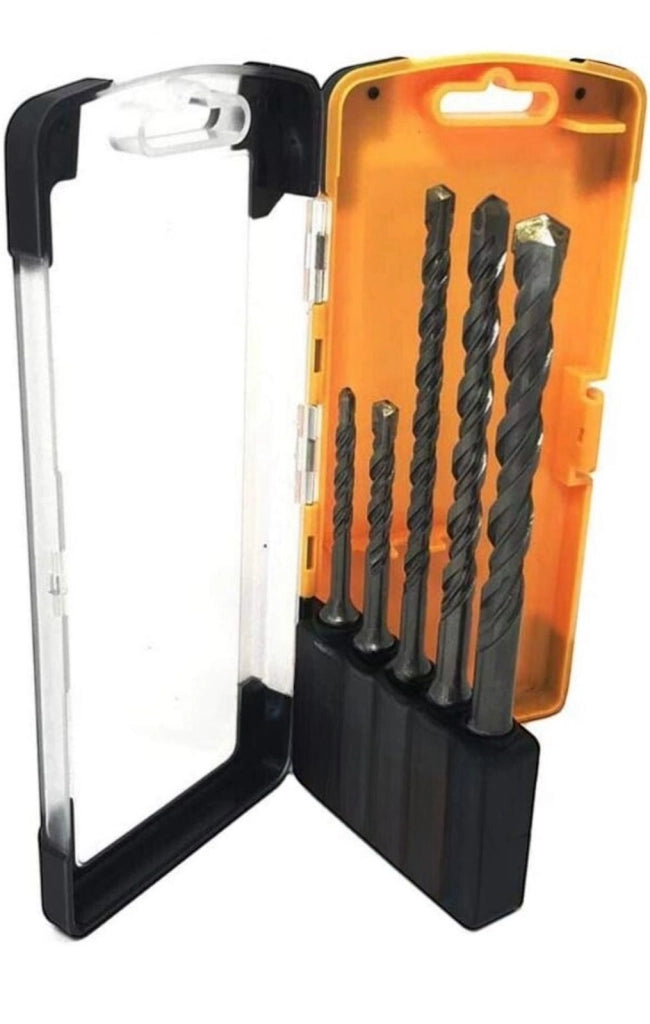 5 Punte Per Trapano Demolitore Punte muro cemento pietra Da 4 a 120mm 521001