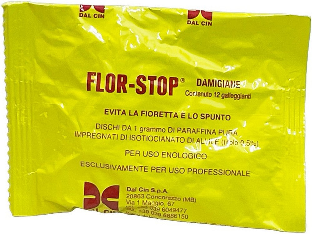 antifioretta damigiane flor stop 12 pastiglie cod:ferx.vit54452